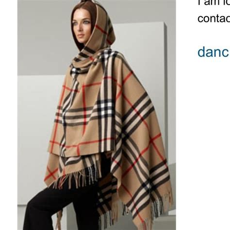 burberry hooded cape scarf|traditional Burberry scarf.